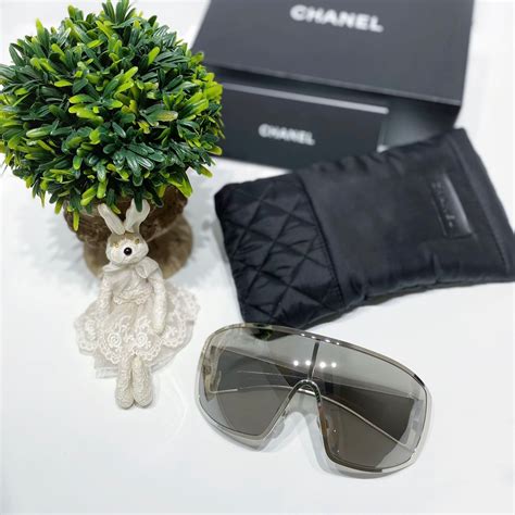 chanel shield runway sunglasses replica|Chanel Creates Immersive Experience Around Replica Cruise .